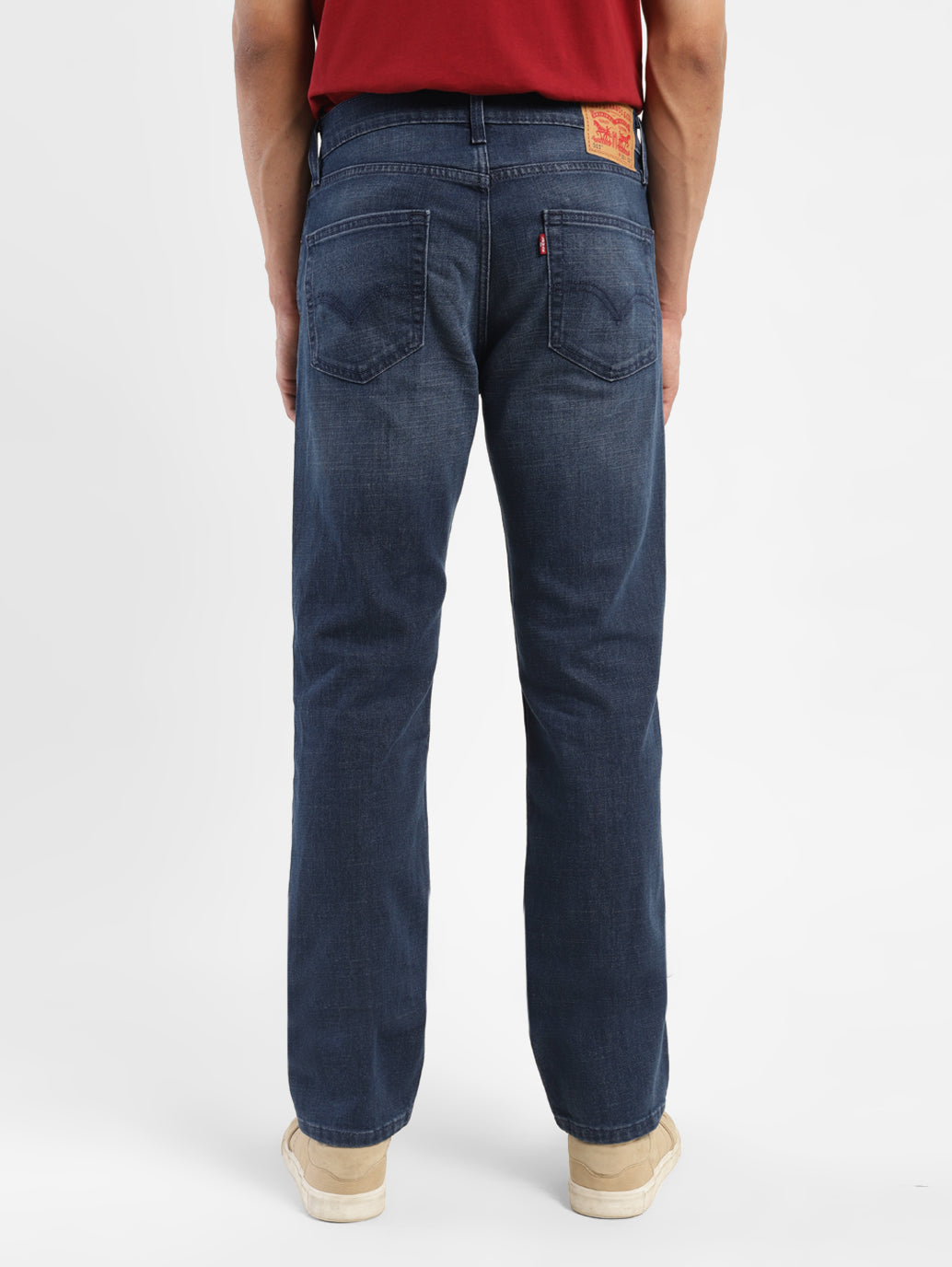 Men's 511 Blue Slim Fit Mid Rise Jeans - e7f5bb6f-260b-4e00-96b1-dda61cbc5d9f View