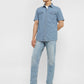 Men's 511 Blue Slim Fit Mid Rise Jeans - StyleShot View