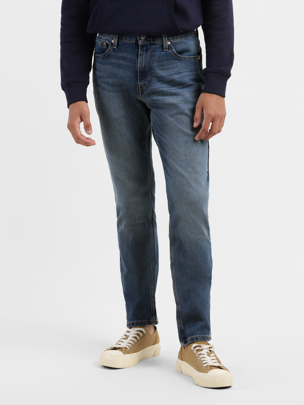 Men's 511 Blue Slim Fit Mid Rise Jeans - f42f861a-150e-4c0d-958c-2757be80b4f3 View