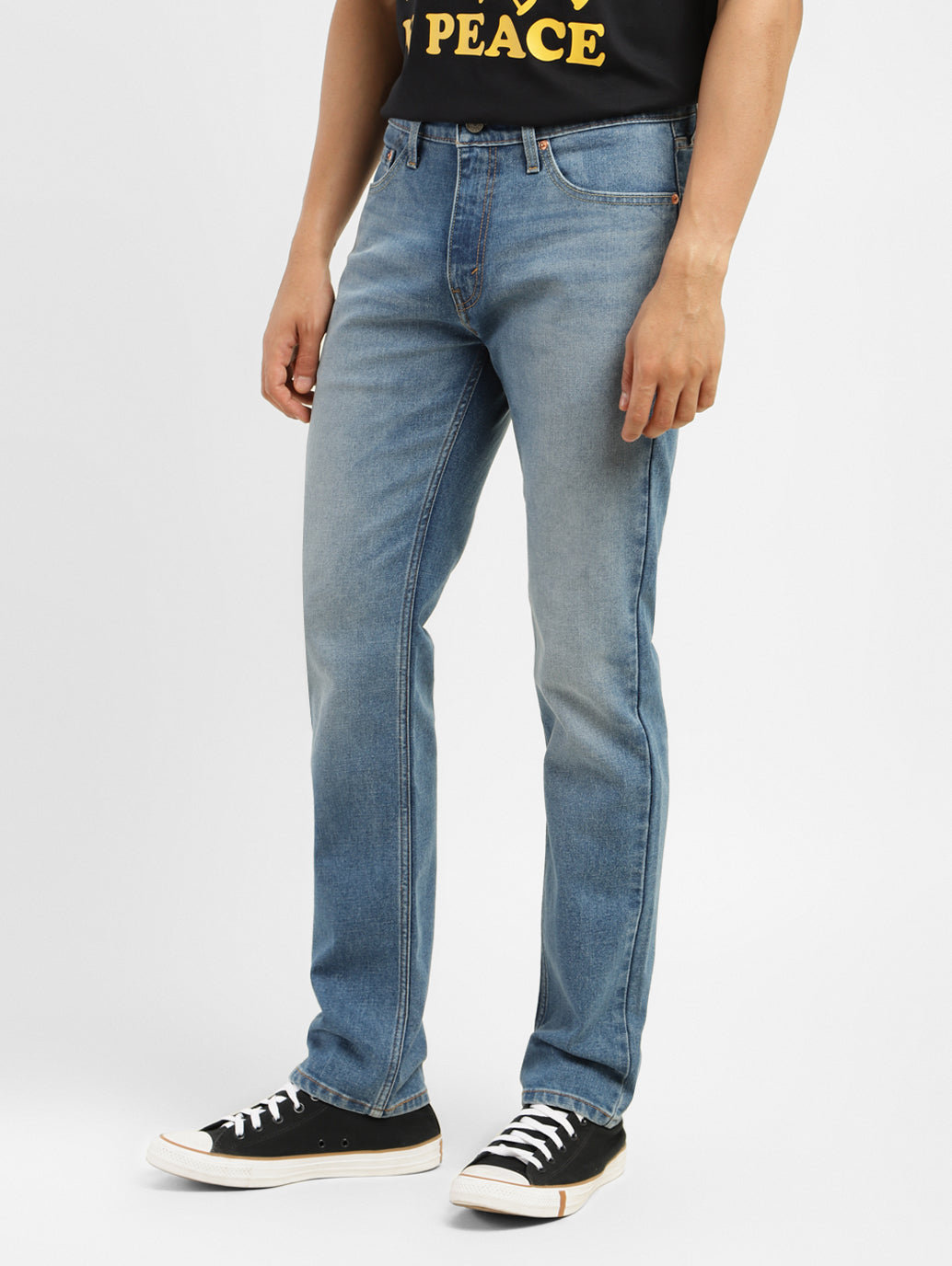 Men's 511 Blue Slim Fit Mid Rise Jeans - 32f67a8c-a955-42f5-8166-9f0228def06e View