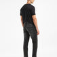 Men's 511 Black Slim Fit Mid Rise Jeans - Back View