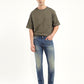 Men's 511 Blue Slim Fit Mid Rise Jeans - Front View