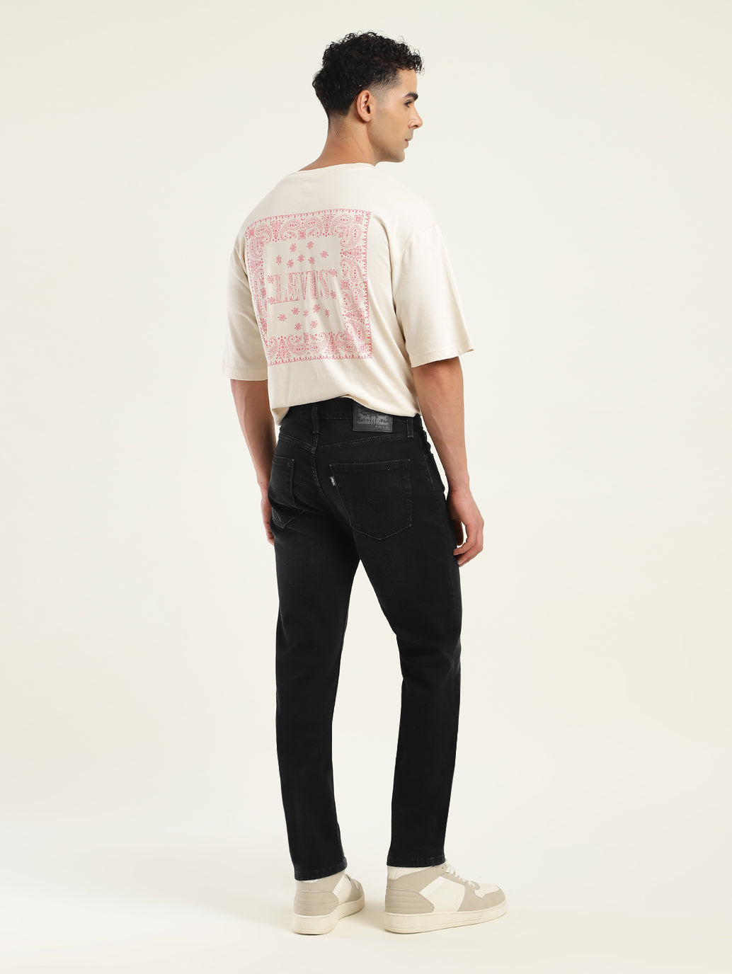 Men's 511 Black Slim Fit Mid Rise Jeans - 602d6b0b-8b6d-4237-b621-3d744be581f4 View