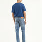Men's 511 Indigo Slim Fit Mid Rise Jeans - Back View
