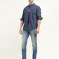 Men's 511 Indigo Slim Fit Mid Rise Jeans - Styleshot View