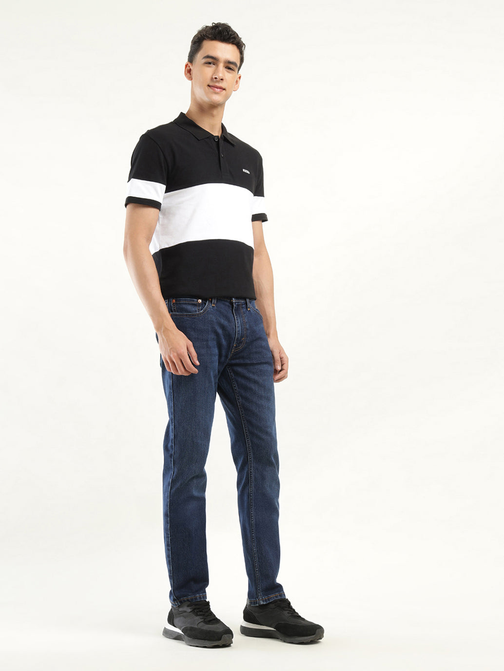 Men's 511 Indigo Slim Fit Mid Rise Jeans - Front View