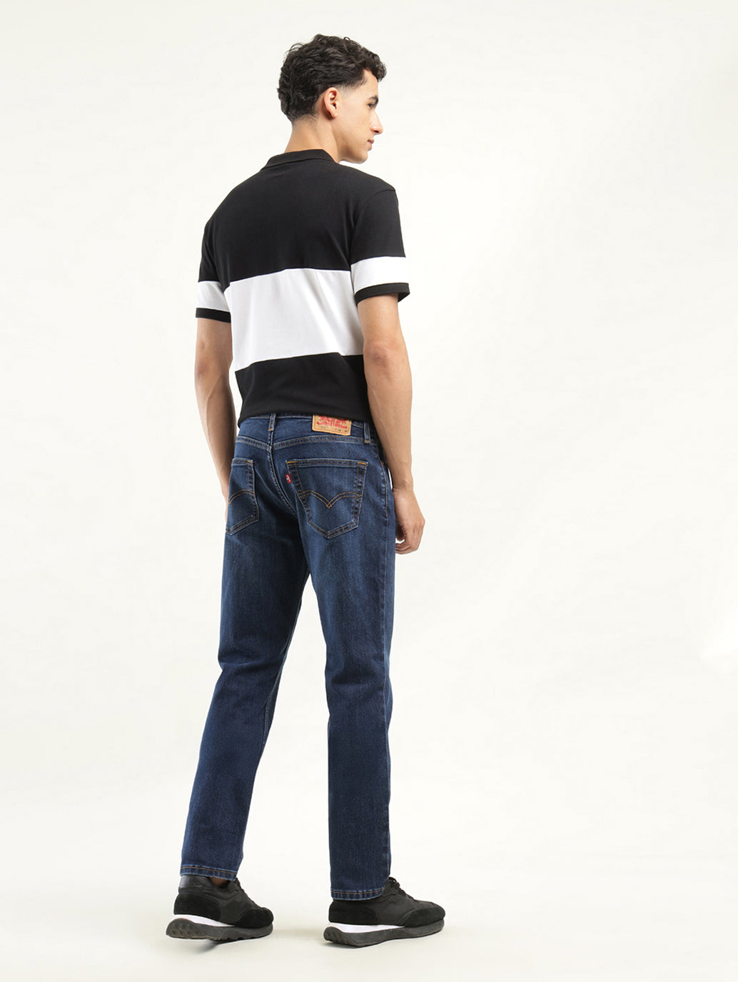 Men's 511 Indigo Slim Fit Mid Rise Jeans - Back View