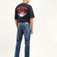 Men's 511 Indigo Slim Fit Mid Rise Jeans - Back View