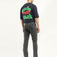 Men's 511 Black Slim Fit Mid Rise Jeans - Back View