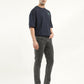 Men's 511 Black Slim Fit Mid Rise Jeans - Side View