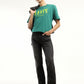 Men's 511 Black Slim Fit Mid Rise Jeans - shot View