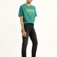 Men's 511 Black Slim Fit Mid Rise Jeans - Side View