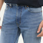 Men's 511 Indigo Slim Fit Mid Rise Jeans - Detail View