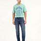 Men's 511 Indigo Slim Fit Mid Rise Jeans - Front View