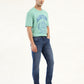Men's 511 Indigo Slim Fit Mid Rise Jeans - Side View