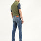 Men's 511 Indigo Slim Fit Mid Rise Jeans - Back View