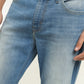 Men's 511 Indigo Slim Fit Mid Rise Jeans - Detail View