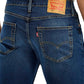 Men's 511 Dark Indigo Slim Fit Mid Rise Jeans - Detail View