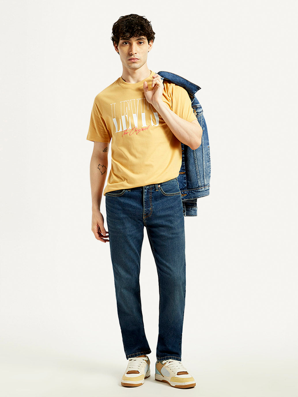 Men's 511 Dark Indigo Slim Fit Mid Rise Jeans