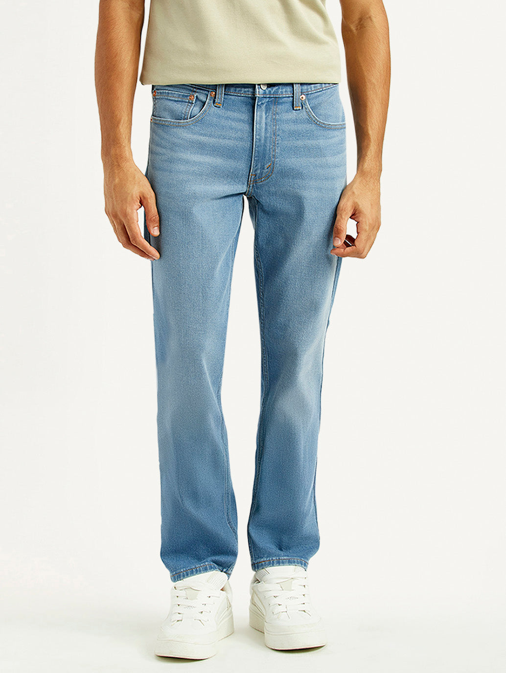 Men's 511 Mid Indigo Slim Fit Mid Rise Jeans - Front View