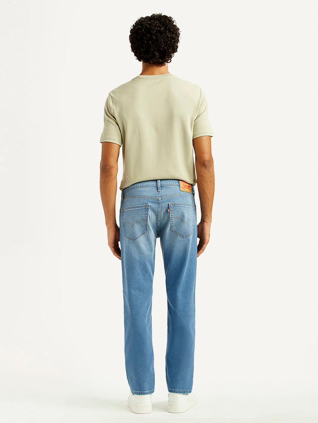 Men's 511 Mid Indigo Slim Fit Mid Rise Jeans - Back View