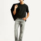 Men's 511 Light Grey Slim Fit Mid Rise Jeans - Styleshot View