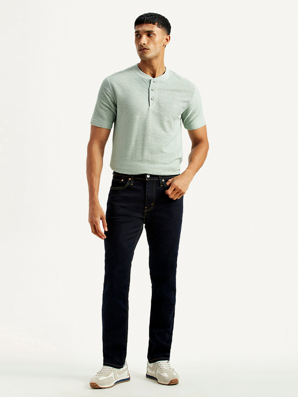 Men's 511 Dark Indigo Slim Fit Mid Rise Jeans