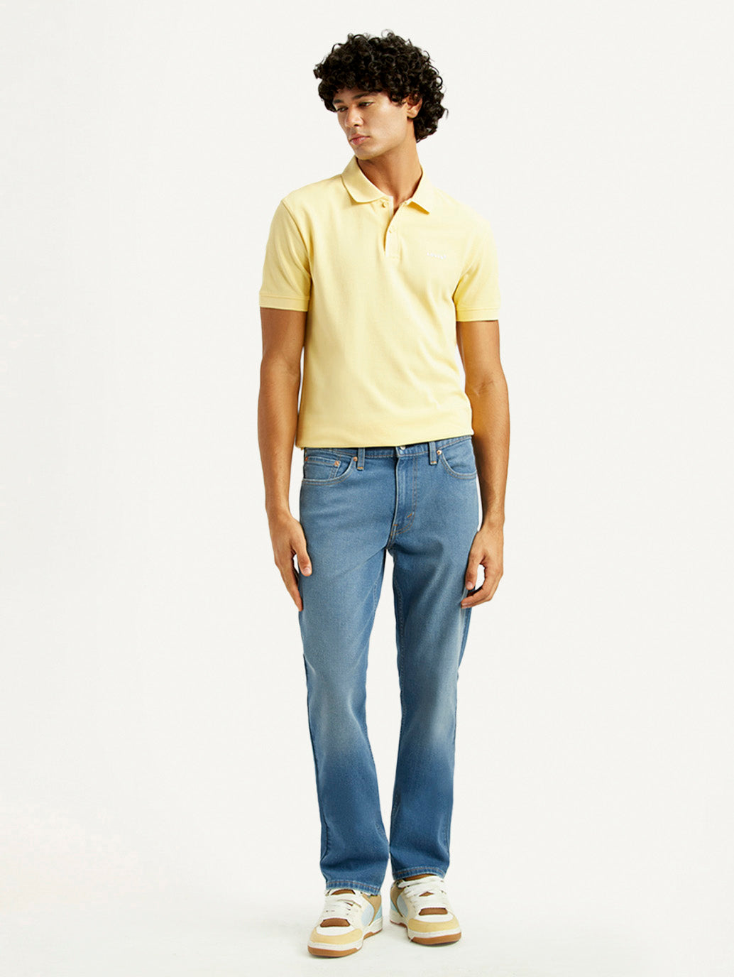 Men's 511 Med Indigo Slim Fit Mid Rise Jeans - Front View