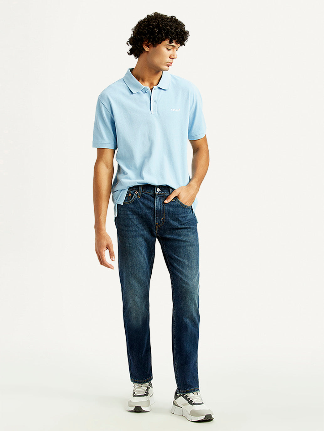 Men's 511 Dark Indigo Slim Fit Mid Rise Jeans