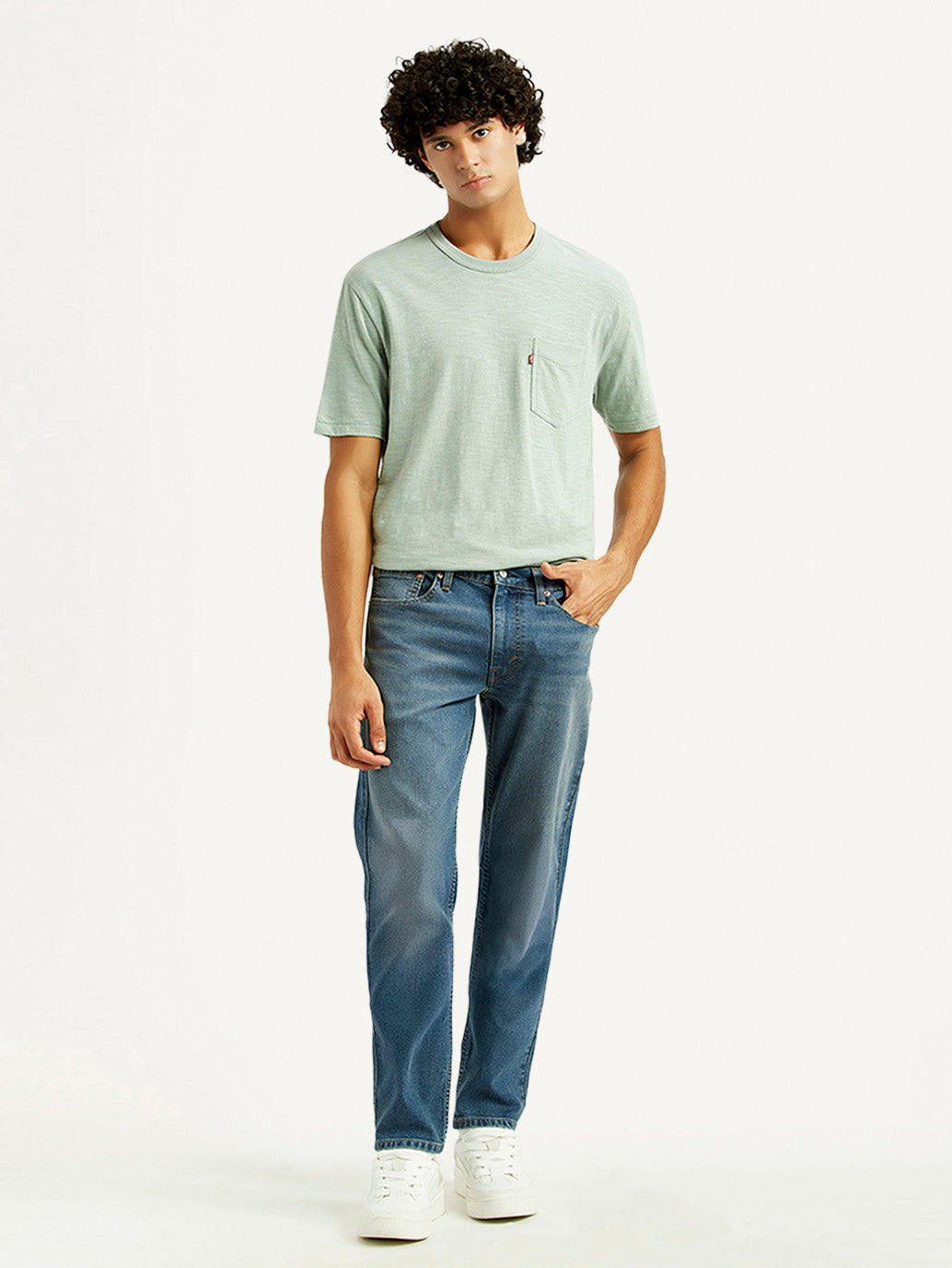 Men's 511 Mid Indigo Slim Fit Mid Rise Jeans