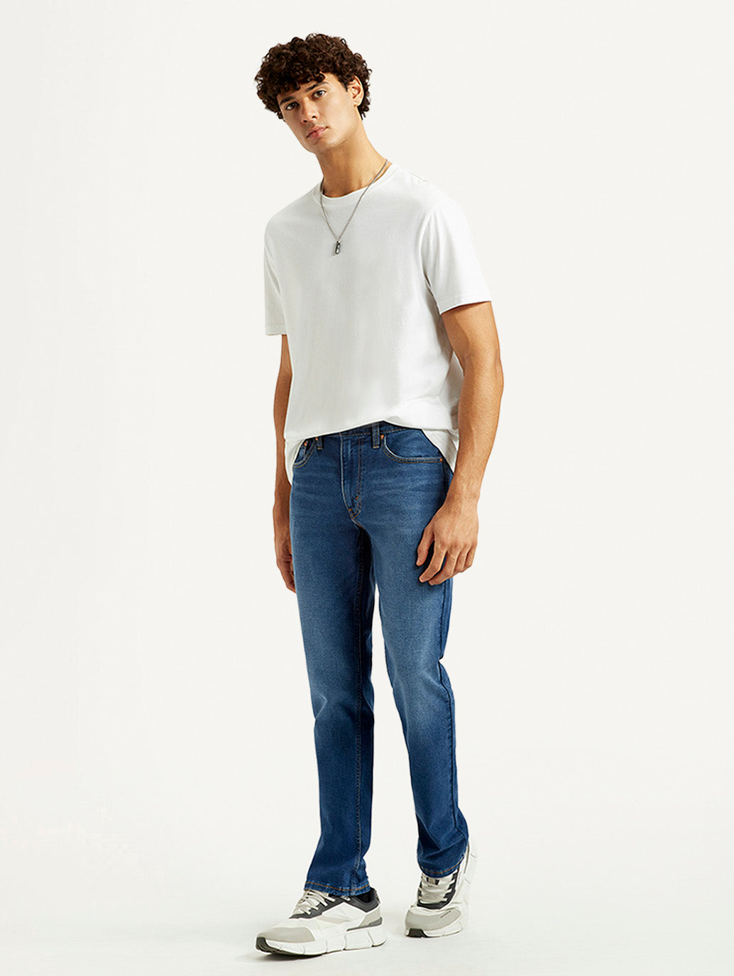 Men's 511 Med Indigo Slim Fit Mid Rise Jeans