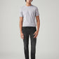 Men's 511 Charcoal Grey Slim Fit Mid Rise Jeans - Front View