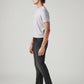 Men's 511 Charcoal Grey Slim Fit Mid Rise Jeans - Side View
