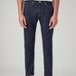 Men's 511 Dark Blue Slim Fit Mid Rise Jeans - Front View