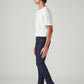 Men's 511 Dark Blue Slim Fit Mid Rise Jeans - Side View