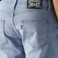 Men's 511 Light Blue Slim Fit Mid Rise Jeans - Detail View