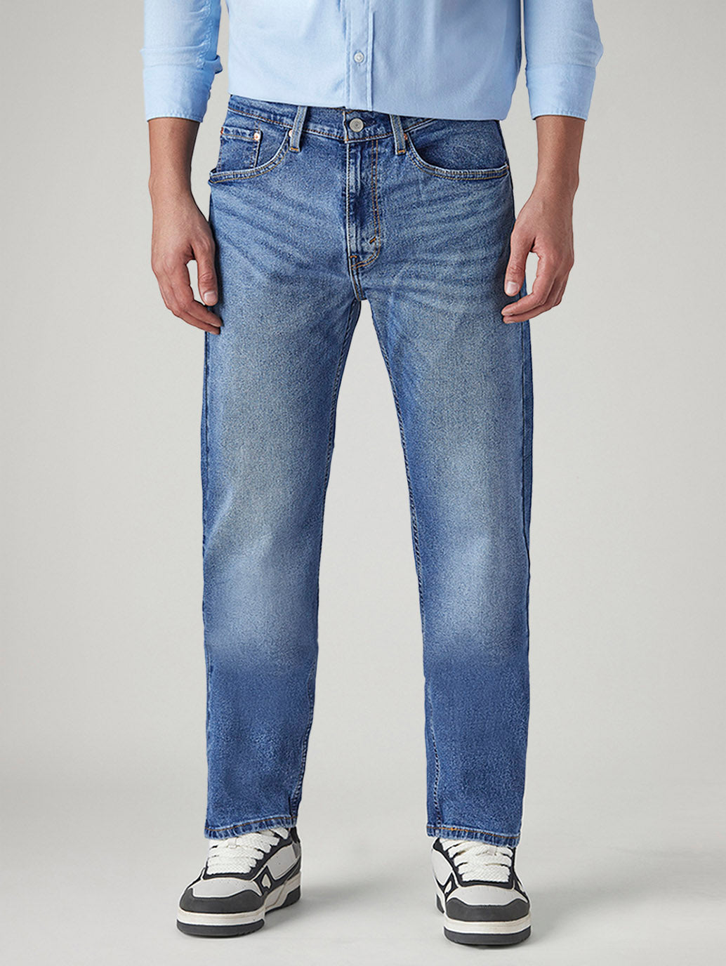 Men's 511 Blue Slim Fit Mid Rise Jeans - cb09e8ee-3bb8-4248-8c5e-018ed015e69a View