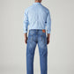 Men's 511 Blue Slim Fit Mid Rise Jeans - f7848206-4390-4197-ad86-95ce91a55416 View