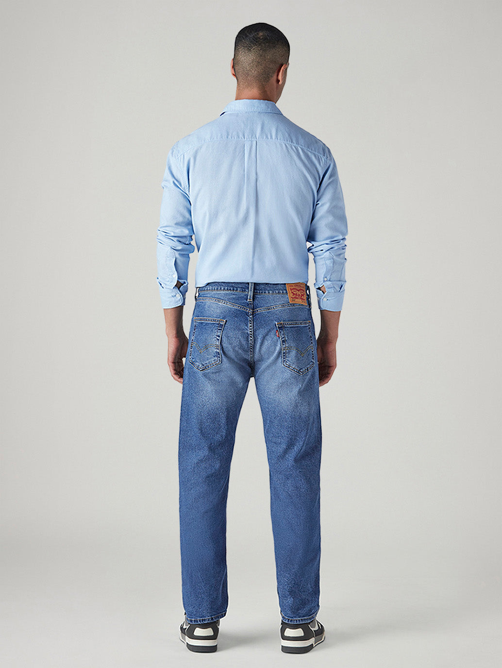 Men's 511 Blue Slim Fit Mid Rise Jeans - f7848206-4390-4197-ad86-95ce91a55416 View
