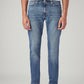 Men's 511 Blue Slim Fit Mid Rise Jeans - Front View