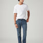 Men's 511 Blue Slim Fit Mid Rise Jeans - Styleshot View