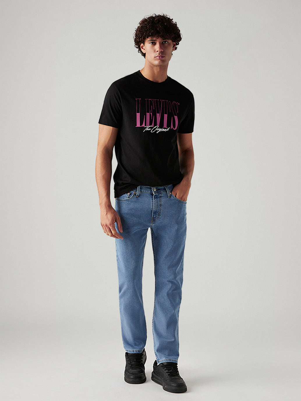 Men's 511 Light Blue Slim Fit Mid Rise Jeans