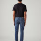 Men's 511 Blue Slim Fit Mid Rise Jeans - Back View