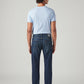 Men's 511 Dark Blue Slim Fit Mid Rise Jeans - Back View