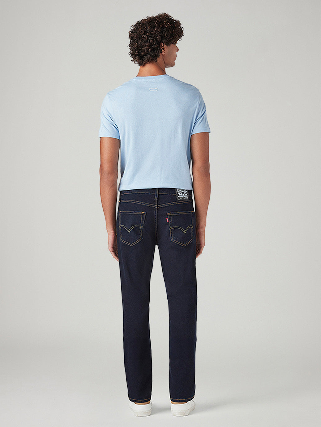 Men's 511 Dark Blue Slim Fit Mid Rise Jeans - 20 View