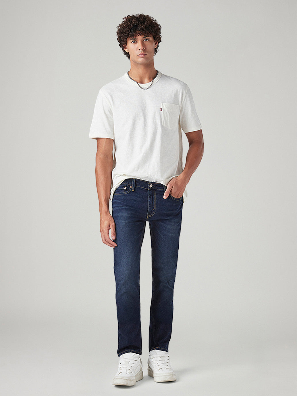 Men's 511 Indigo Slim Fit Mid Rise Jeans