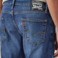 Men's 511 Med Indigo Slim Fit Mid Rise Jeans - Detail View