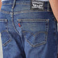 Men's 511 Blue Slim Fit Mid Rise Jeans - Detail View