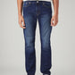Men's 511 Dark Blue Slim Fit Mid Rise Jeans - Front View