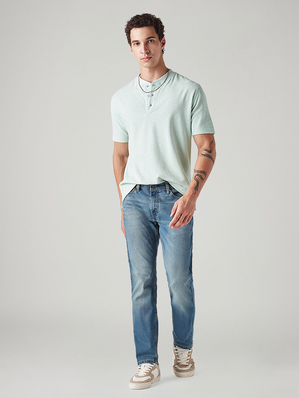 Men's 511 Med Indigo Slim Fit Mid Rise Jeans
